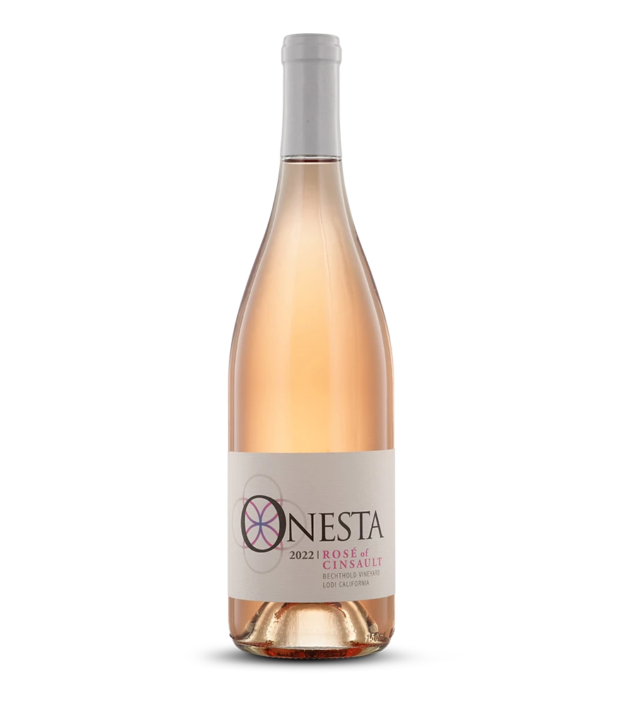 Wine bottle with smooth drop shadow.