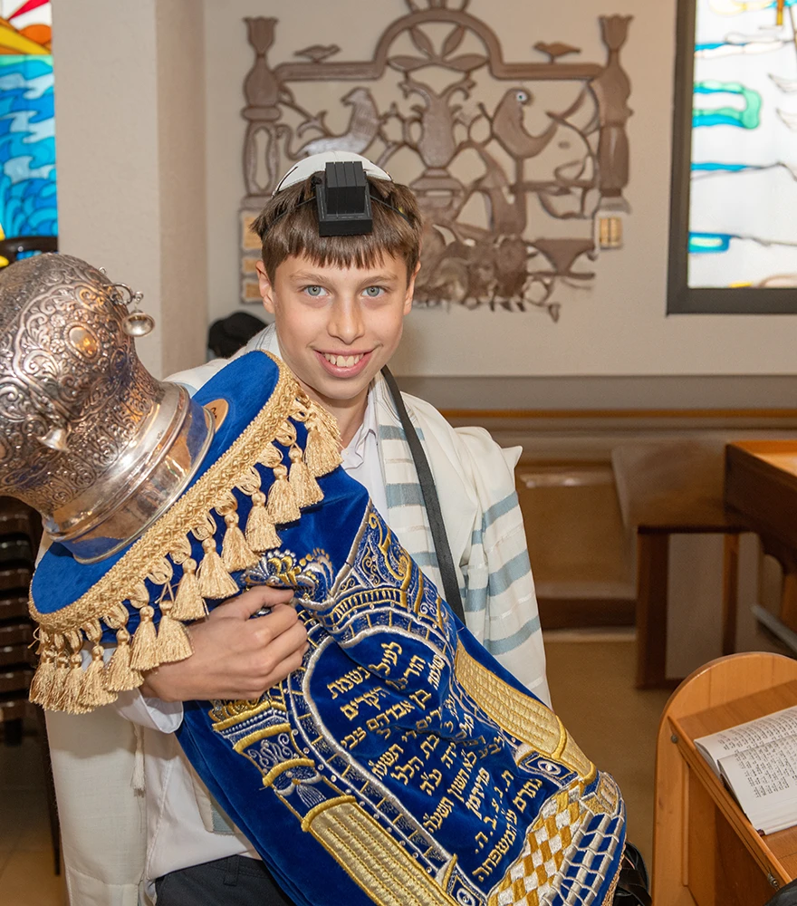 Religious interior photo after people in background have been removed.